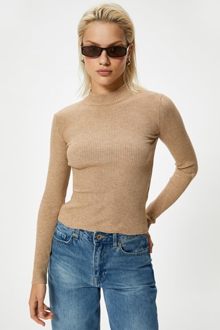 Camisola regular - Cru