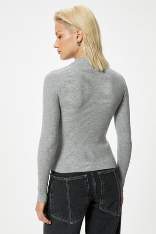 Camisola regular - Cinzento