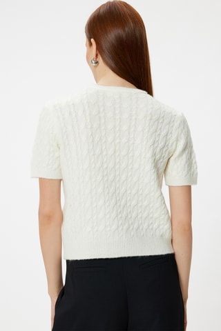 Camisola regular - Cru