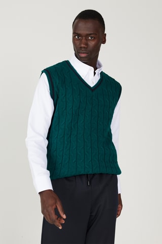Regular Mouwloos Gilet - Groen - ?? pb visuel ou compo