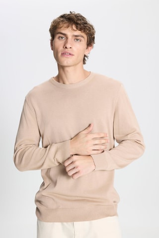 Trui Regular Fit - Beige - ?? pb visuel ou compo