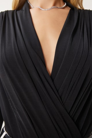 Blusa regular - Preto