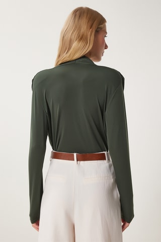 Blusa regular - Caqui