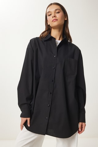 Camisa oversize - Preto