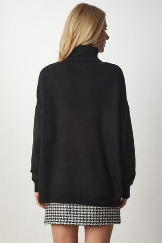 Camisola oversize - Preto