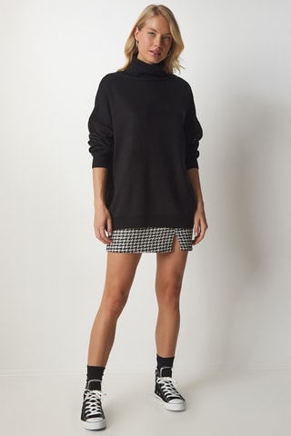 Camisola oversize - Preto