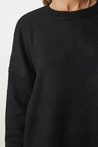 Camisola oversize - Preto