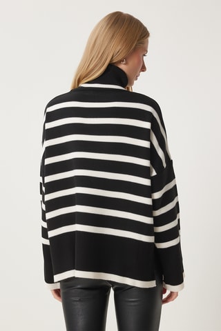 Camisola oversize - Preto