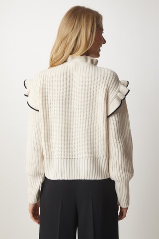 Camisola regular - Creme