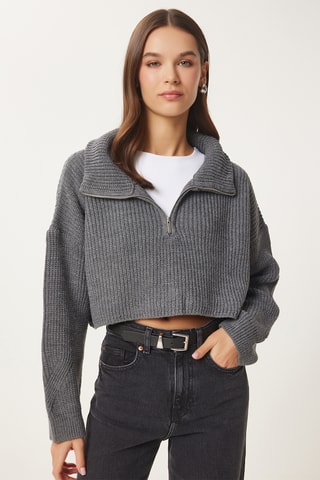 Camisola regular - Antracite