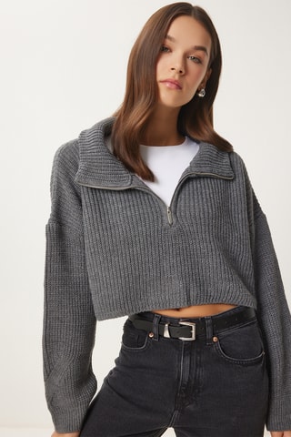 Camisola regular - Antracite