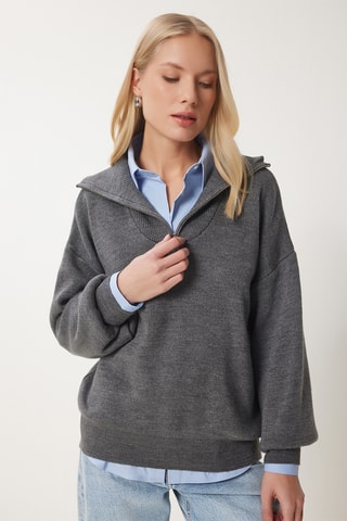 Camisola regular - Antracite