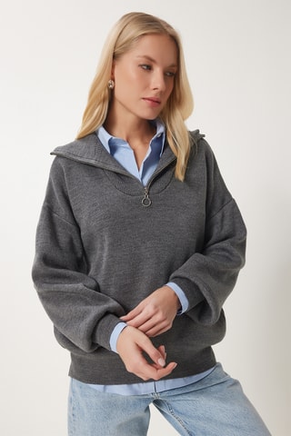 Camisola regular - Antracite