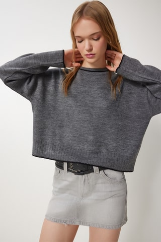 Camisola regular - Antracite