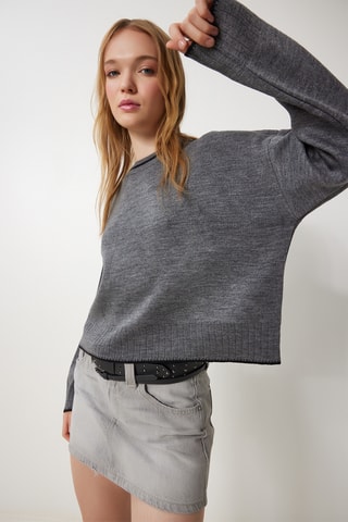 Camisola regular - Antracite