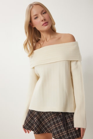 Camisola regular - Cru