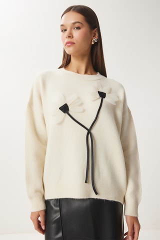 Camisola regular - Cru