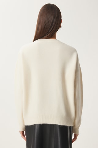 Camisola regular - Cru