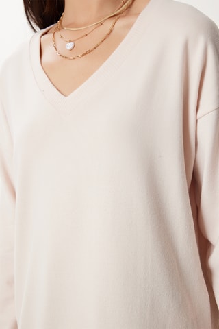 Camisola regular - Cru