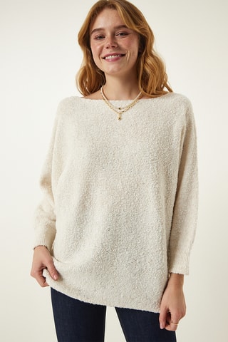 Camisola regular - Cru