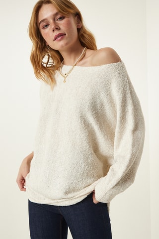 Camisola regular - Cru