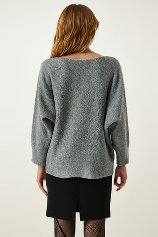Camisola regular - Cinzento