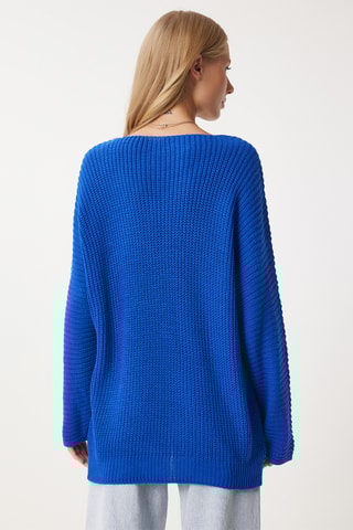 Camisola oversize - Azul
