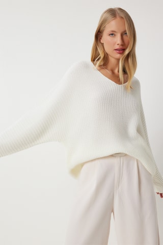 Camisola oversize - Cru