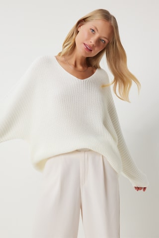 Camisola oversize - Cru