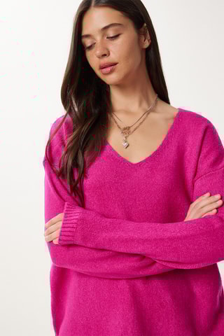 Camisola regular - Fúcsia