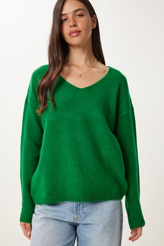 Camisola regular - Verde