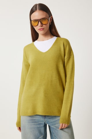 Camisola regular - Verde