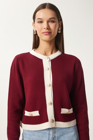 Gilet regular - Bordeaux