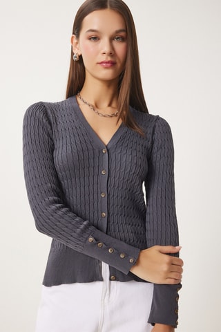 Gilet regular - Anthracite