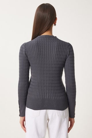 Gilet regular - Anthracite