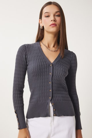 Gilet regular - Anthracite