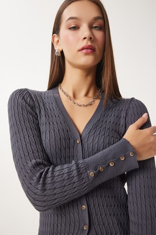 Gilet regular - Anthracite