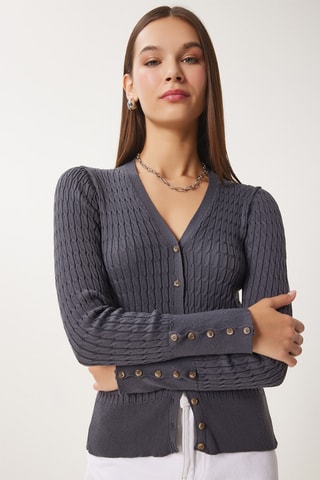 Gilet regular - Anthracite