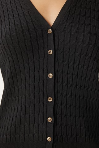 Gilet regular - Noir