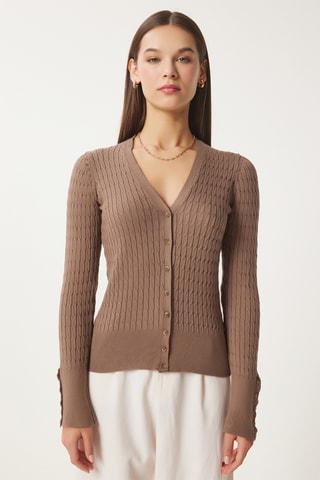Gilet regular - Marron