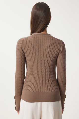 Gilet regular - Marron