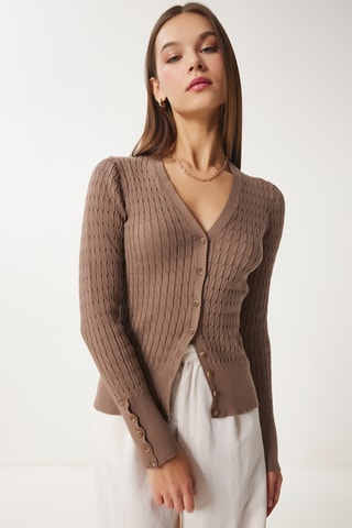 Gilet regular - Marron