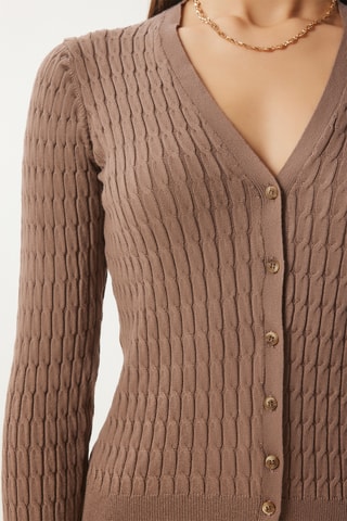 Gilet regular - Marron