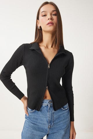 Gilet regular - Noir
