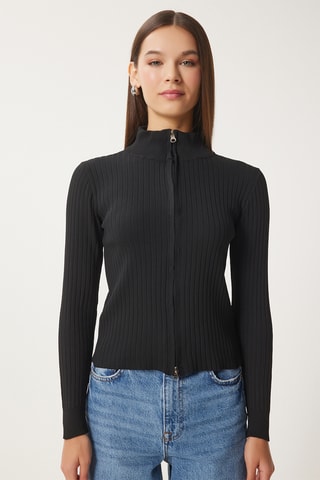 Gilet regular - Noir