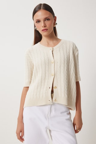 Gilet regular - Beige