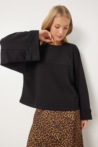 Sweat oversize - Preto