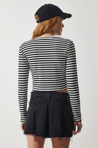 T-shirt slim - Preto