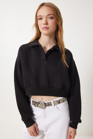 Sweat regular - Preto