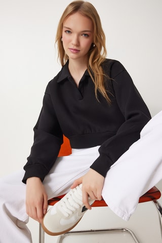 Sweat regular - Preto